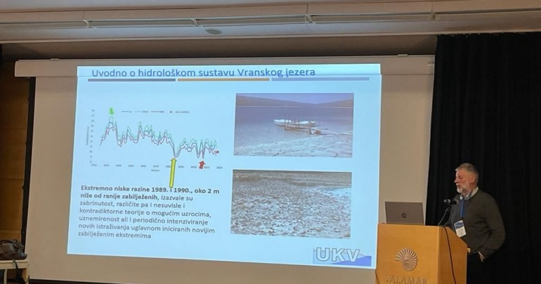 Predstavljanje rezultata UKV projekta na 8. Hrvatskoj konferenciji o vodama
